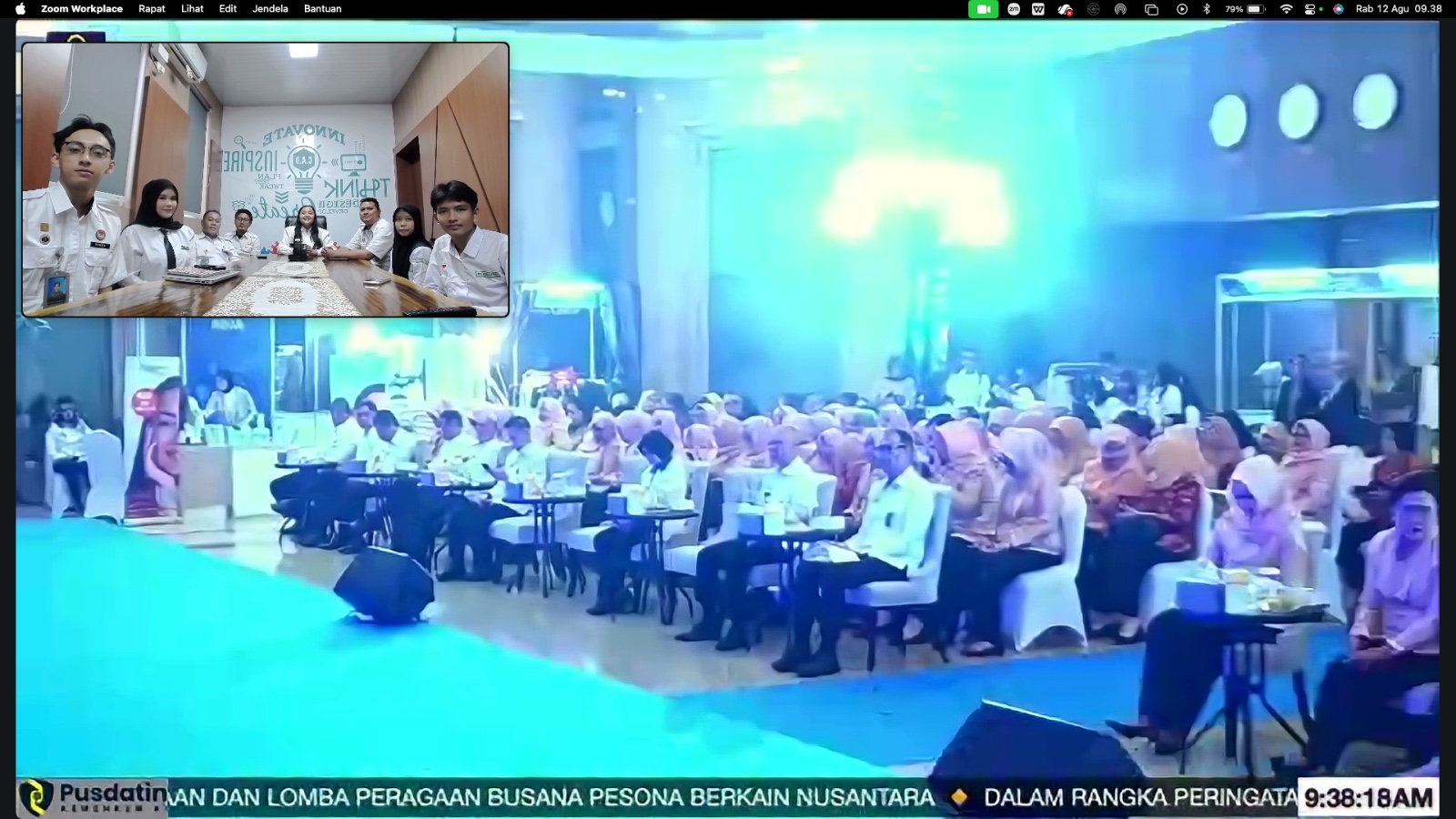 Kanwil Kemenkum Sumsel Ikuti Rangkaian Bakti Sosial dan Kegiatan Kreatif Nasional