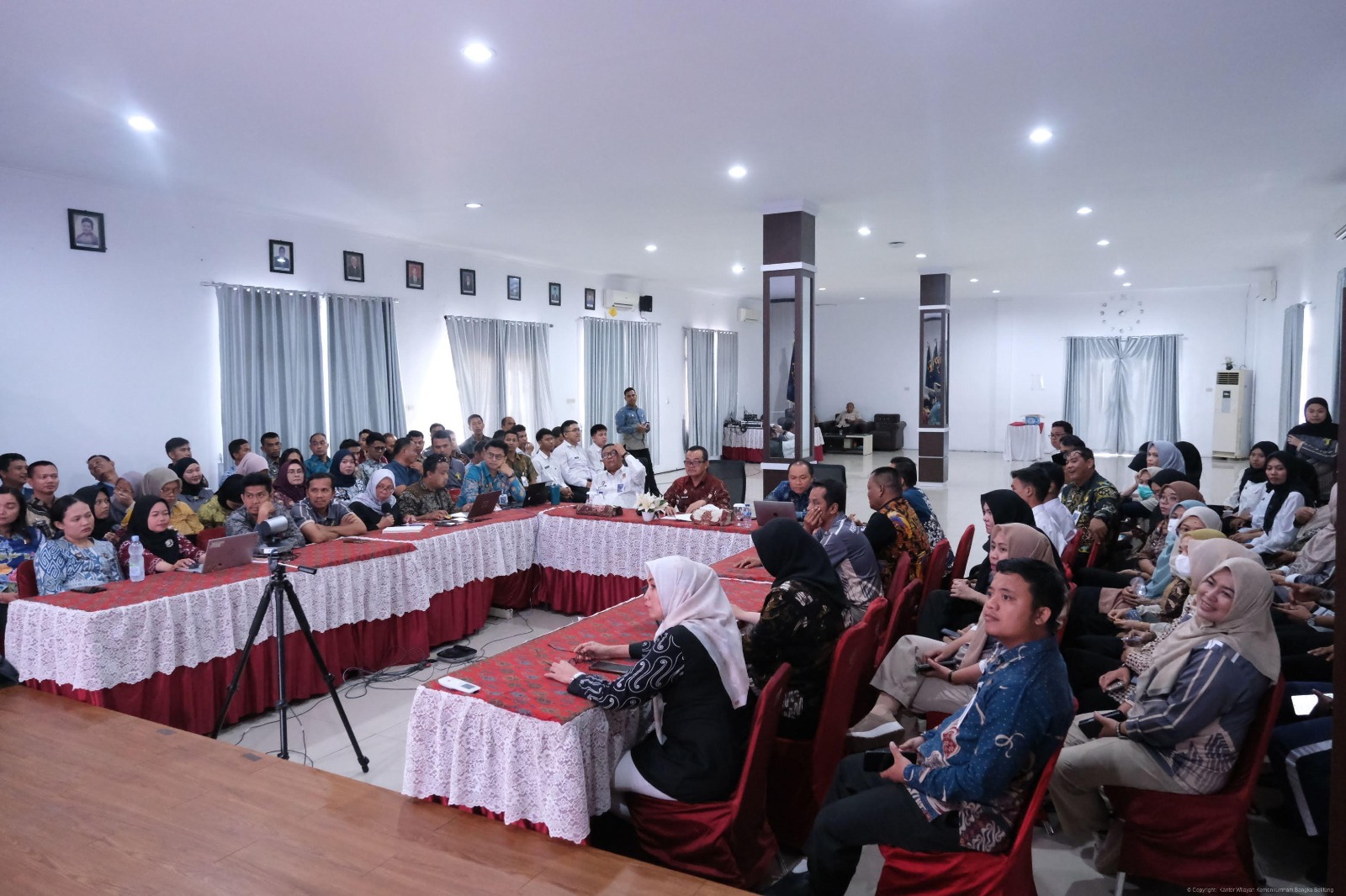 Menuju WBBM 2026, Kanwil Kemenkum Babel Evaluasi Kesiapan Seluruh Pokja