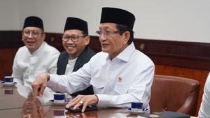 Menag Pastikan Kehadiran Syekh As-Sudais untuk Hadiri IGIC 2026 dengan Kedutaan Arab Saudi