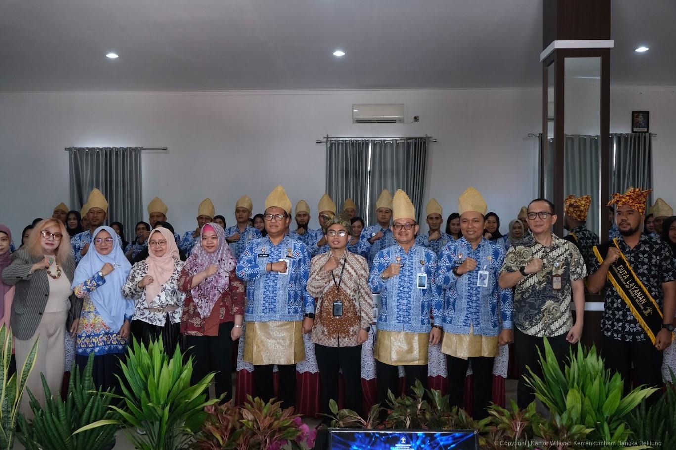 Kanwil Kemenkum Babel Jalani Desk Evaluasi WBBM Bersama TPN Kementerian PANRB Kanwil Kemenkum Babel Jalani Desk Evaluasi WBBM Bersama TPN Kementerian PANRB
