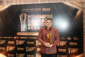 Satu-satunya dari Sulsel, Munafri Diganjar Penghargaan Inovasi Pemimpin Daerah Award 2026