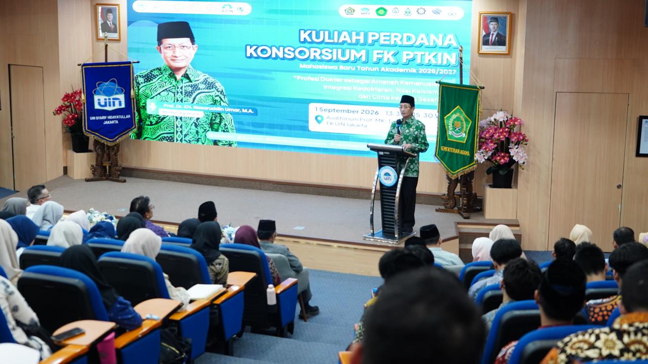 Menag Dorong Mahasiswa Kedokteran UIN Jadikan Al-Qur’an Inspirasi Riset