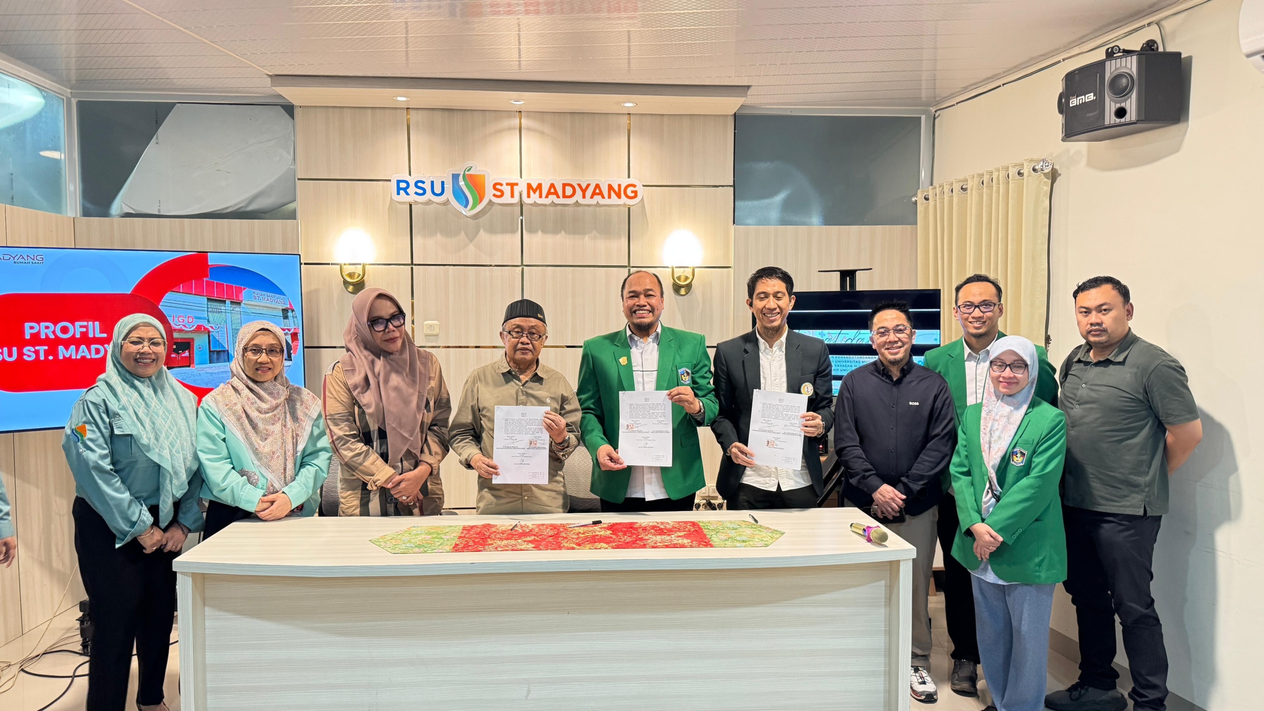 FK UMI Perluas Jejaring Pendidikan Klinik, Jalin Kerja Sama Tripartit dengan RS St. Madyang Kota Palopo dan RSP Ibnu Sina YW UMI