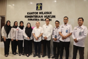 Perkuat Evaluasi Produk Hukum Daerah, Kemenkum Sumsel Terima Koordinasi Pemkot Palembang