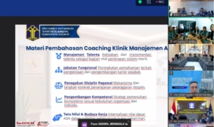 Kanwil Kemenkum Babel Ikuti Coaching Penguatan Manajemen ASN untuk Wujudkan SDM Profesional dan Berintegritas