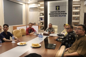 Kemenkum Sumsel Konsisten Kawal Aduan Publik Bersama Menkum