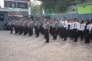 Jajaran Kemenkum Sumsel Teguhkan Integritas dan Kinerja Awali Pekan