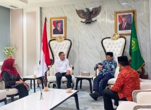 Dr.Bunyamin Yapid Dampingi Menag Nasaruddin Umar Terima Dubes RI untuk Suriah, Bahas Wakaf dan Pendidikan Mahasiswa