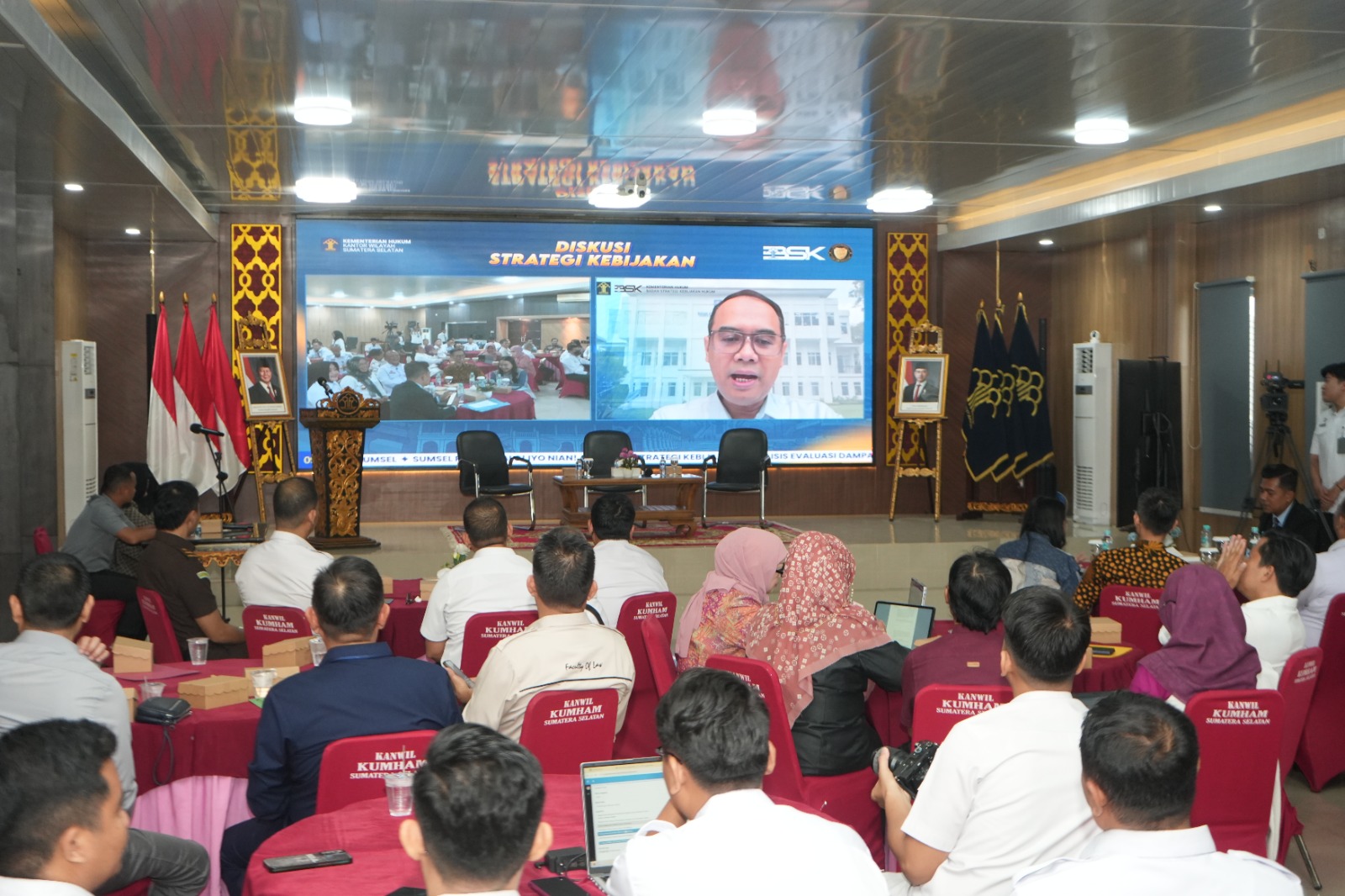 Evaluasi Regulasi Majelis Kehormatan Notaris, Kanwil Kemenkum Sumsel Gelar Diskusi Strategi Kebijakan Evaluasi Regulasi Majelis Kehormatan Notaris, Kanwil Kemenkum Sumsel Gelar Diskusi Strategi Kebijakan