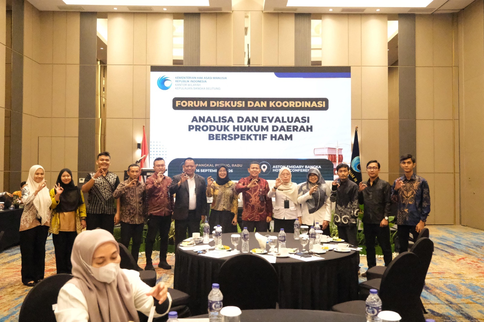 Sinergi Pembentukan Regulasi Berkualitas, Kanwil Kemenkum Babel Ikuti Forum Diskusi Produk Hukum Daerah Perspektif HAM Sinergi Pembentukan Regulasi Berkualitas, Kanwil Kemenkum Babel Ikuti Forum Diskusi Produk Hukum Daerah Perspektif HAM