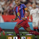 Raphinha Menggila, Barcelona Tundukkan Sevilla 3-1
