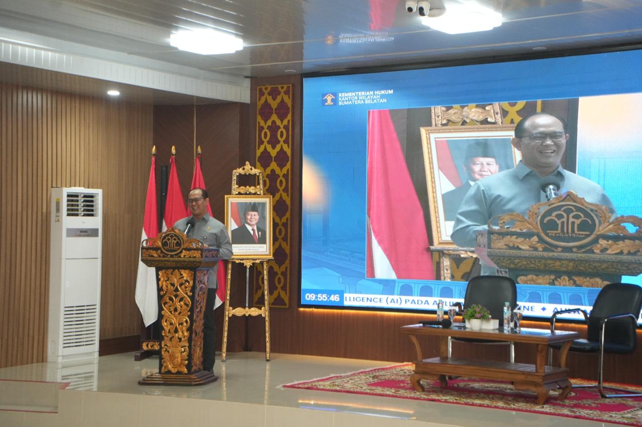 Dirjen AHU Pacu Transformasi Layanan AHU Berbasis AI di Kanwil Kemenkum Sumsel Dirjen AHU Pacu Transformasi Layanan AHU Berbasis AI di Kanwil Kemenkum Sumsel