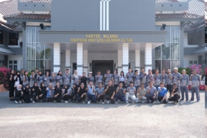 Kanwil Kemenkum Babel Gelar Senam Pagi Bersama, Jaga Kebugaran dan Perkuat Kekompakan Pegawai
