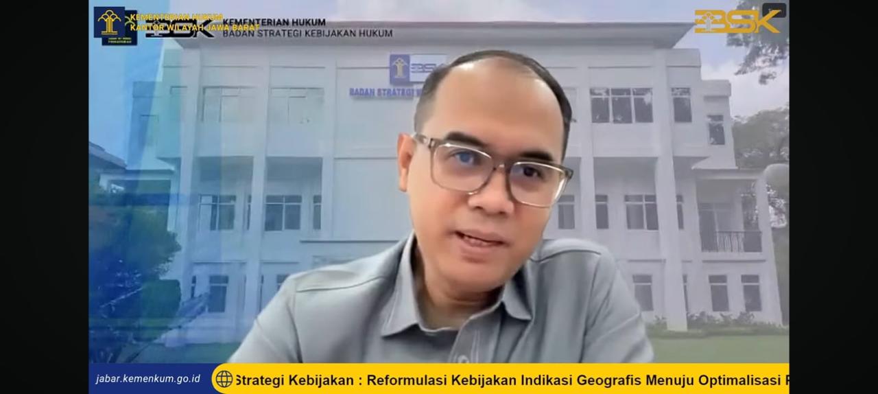 Kemenkum Sumsel Ikuti Diskysi Reformulasi Kebijakan Indikasi Geografis, Optimalkan Produk Daerah