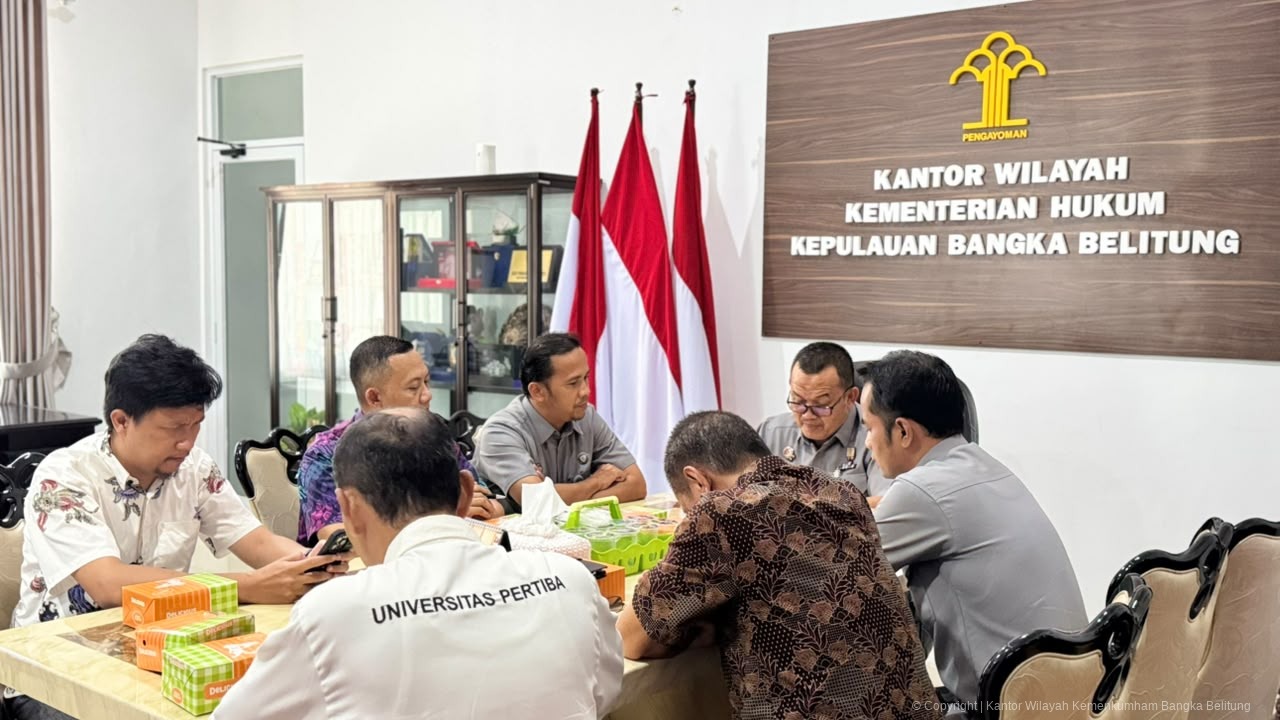 Tingkatkan Pembinaan dan Pengawasan, Kanwil Kemenkum Babel Perkuat Koordinasi Majelis Pengawas Notaris Tingkatkan Pembinaan dan Pengawasan, Kanwil Kemenkum Babel Perkuat Koordinasi Majelis Pengawas Notaris