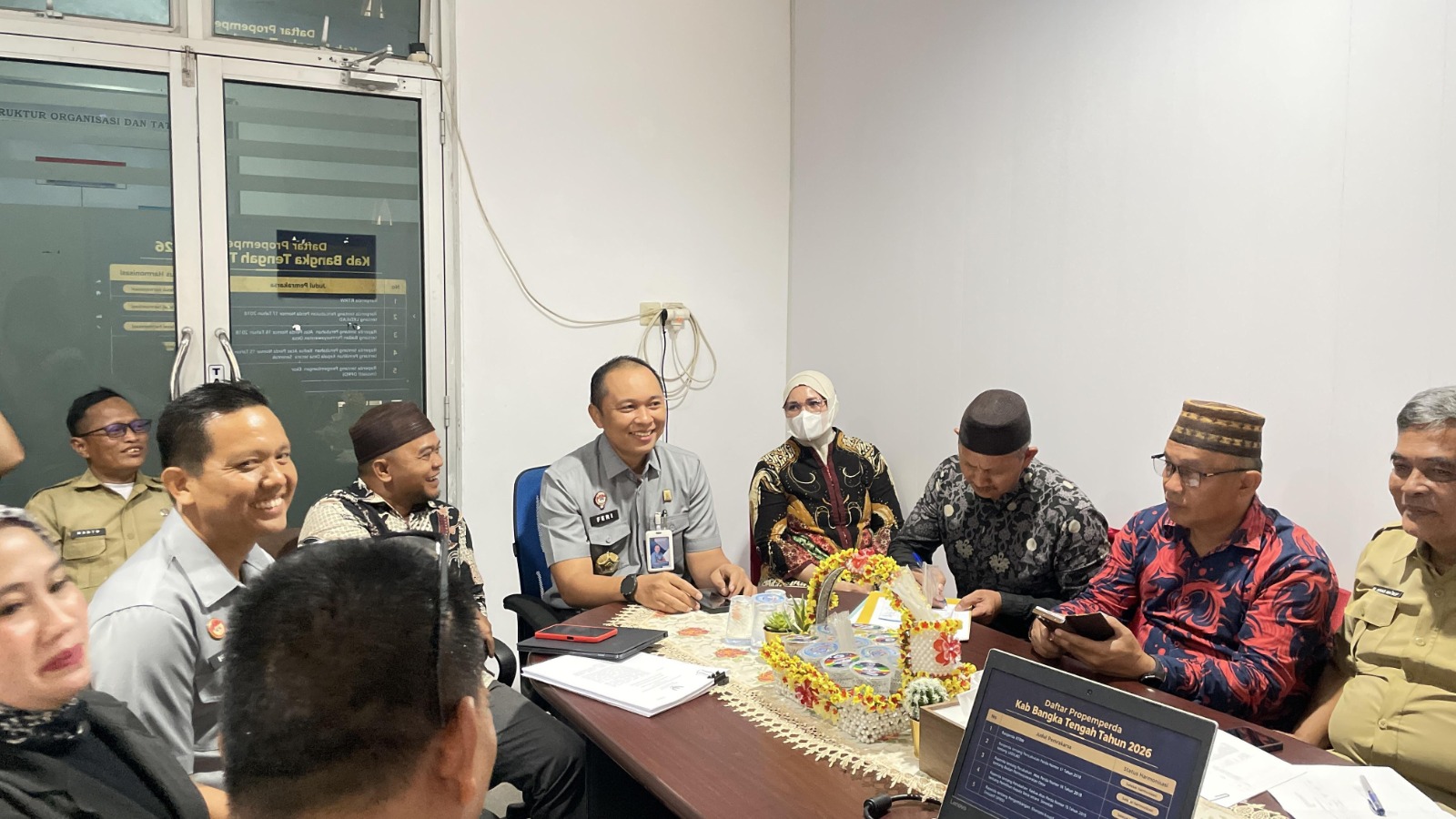 Kanwil Kemenkum Babel Dorong Sinergi DPRD dan Pemda Bangka Tengah dalam Penyusunan Propemperda Tahun 2027