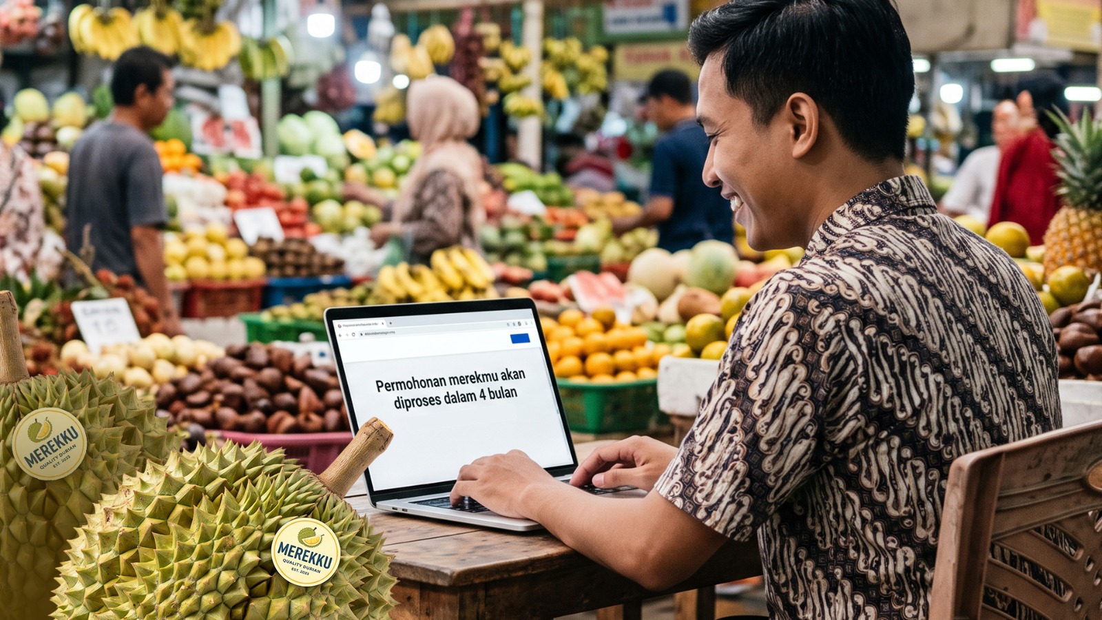 Mulai 1 Oktober, Merek dan Desain Industri Selesai 4 Bulan