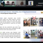Tingkatkan Kualitas Layanan, Kanwil Kemenkum Babel Ikuti Pembinaan Pelayanan Publik Ramah Kelompok Rentan