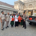 Subdit Gakkum Ditlantas Polda Sulsel Gelar Jumat Berkah