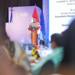 Menkum Supratman di Depan Forum Jurnalis ASEAN: Teknologi Berkembang, Nilai Karya Jurnalistik Harus Terlindungi