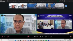Kanwil Kemenkum Babel Ikuti Diskusi Strategi Kebijakan Penguatan Layanan Jaminan Fidusia