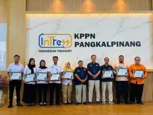 Kanwil Kemenkum Babel Raih Empat Penghargaan IKPA Sempurna pada Sosialisasi Akhir Tahun Anggaran 2026